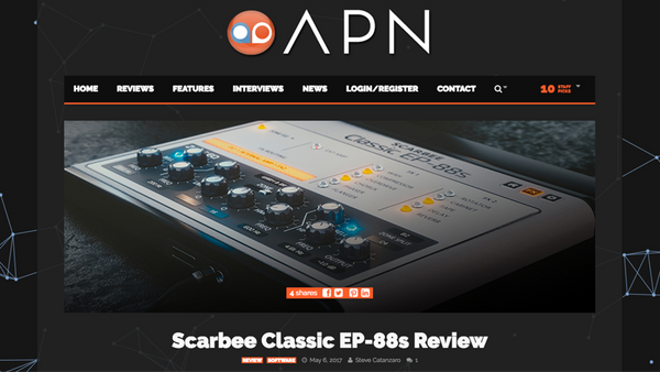 Fantastischer APN-Testbericht der Scarbee Classic EP-88s! - SCARBEE