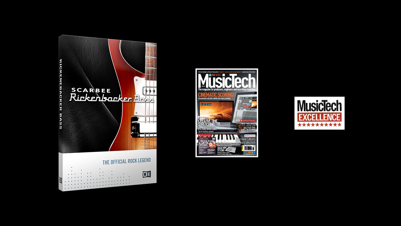 MUSICTECH EXCELLENCE AWARD TO RICKENBACKER® BASS