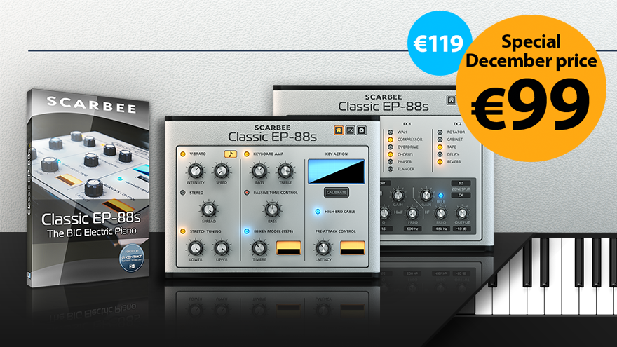 Scarbee Classic EP-88s released